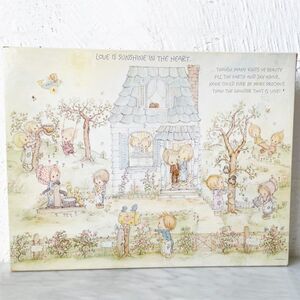 Vintage 1975 Betsey Clark Puzzle – Love is Sunshine 500 Pieces (Missing 1 Piece)